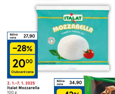 Sýr Mozzarella Italat