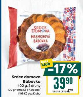 Bábovka Srdce Domova