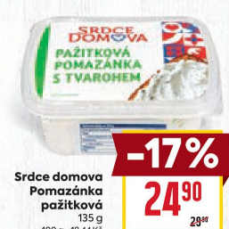 Pažitková pomazánka Srdce Domova