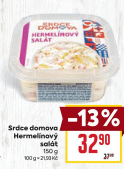 Salát hermelínový Srdce Domova