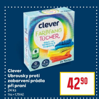 Ubrousky na praní Clever