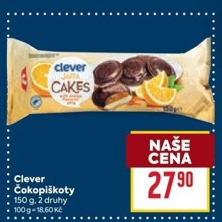 Čokopiškoty Clever