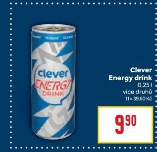 Energy nápoj drink Clever