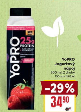 Jogurtový proteinový nápoj Yopro