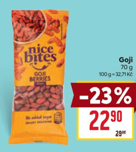 Kustovnice čínská - Goji Nice Bites