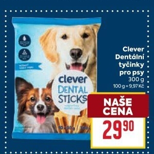 Pamlsky pro psy dentální Clever