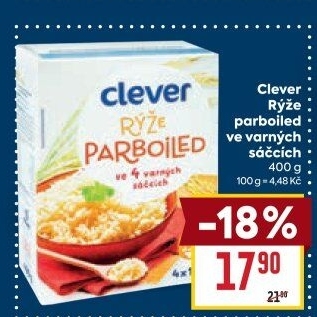 Rýže parboiled Clever