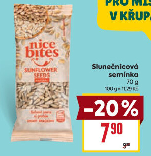 Slunečnicová semínka Nice Bites