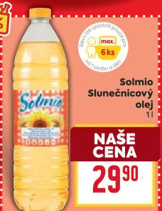 Slunečnicový olej Solmio