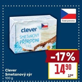 Smetanový sýr Clever