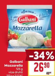 Sýr Mozzarella Galbani
