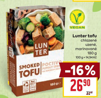 Tofu marinované Lunter