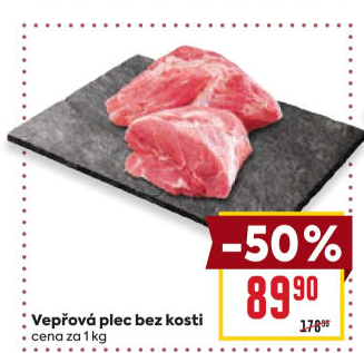 Vepřová plec bez kosti