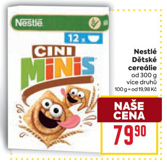 Cereálie Nestlé