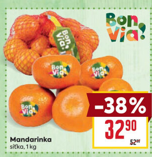 Mandarinky Billa Bonvia