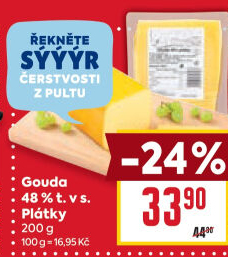 Sýr Gouda 48%