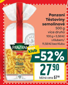 Těstoviny Panzani