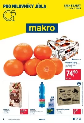 akční leták Makro 2.1.2025-14.1.2025