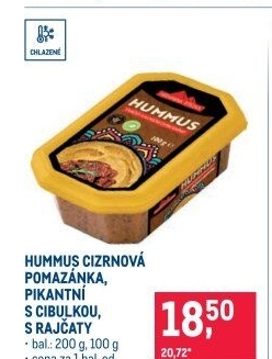 Hummus Hedvábná Stezka
