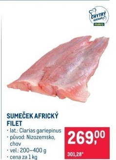 Sumeček africký filety