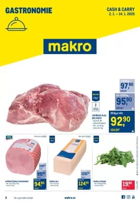 akční leták Makro 2.1.2025-14.1.2025