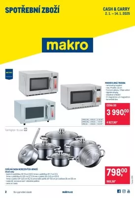 akční leták Makro 2.1.2025-14.1.2025