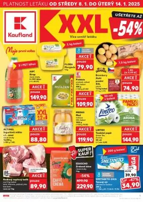 akční leták Kaufland 8.1.2025-14.1.2025