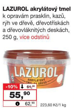 Akrylátový tmelLazurol