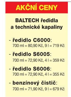 Benzínový čistič BALtech