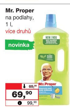 Čistič na podlahy Mr. Proper