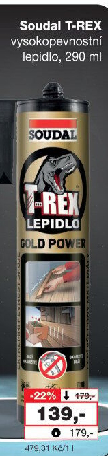 Lepidlo Gold Power T-Rex Soudal