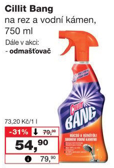 Odstraňovač vodního kamene Cillit Bang