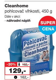 Pohlcovač vlhkosti CleanHome
