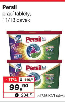 Prací kapsle Discs 4v1 Persil