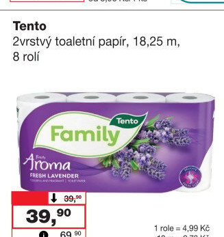 Toaletní papír 2vrstvý Tento