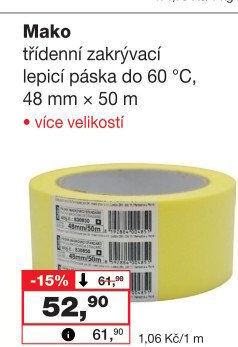 Zakrývací páska Mako