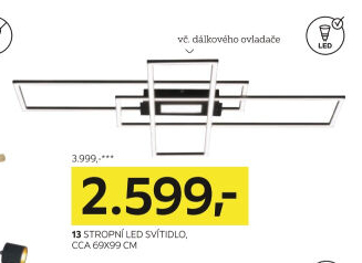 STROPNÍ LED SVÍTIDLO