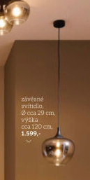 ZÁVĚSNÉ SVÍTIDLO