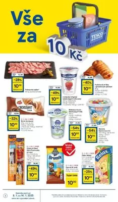 akční leták Tesco 8.1.2025-14.1.2025