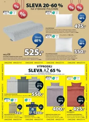 akční leták Jysk 1.1.2025-2.2.2025