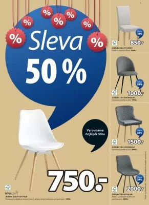 akční leták Jysk 1.1.2025-2.2.2025