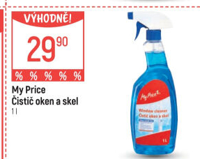Čistič oken My Price