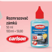 Rozmrazovač zámků Carlson