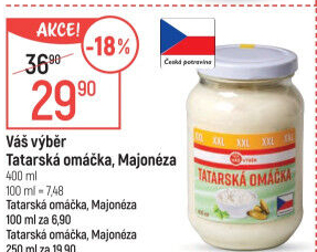 Tatarská omáčka Váš Výběr