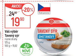 Tavený sýr Váš Výběr