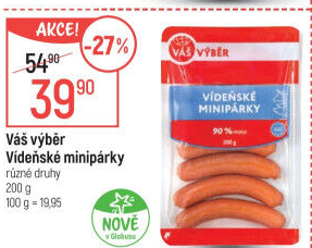 Vídeňské minipárky Váš Výběr