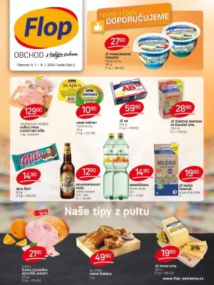 akční leták FLOP 8.1.2025-14.1.2025