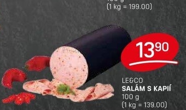 Salám s kapií LE&amp