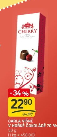 Bonboniéra Višně v čokoládě Cherry Carla