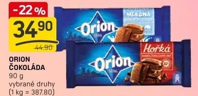 Čokoláda Orion
